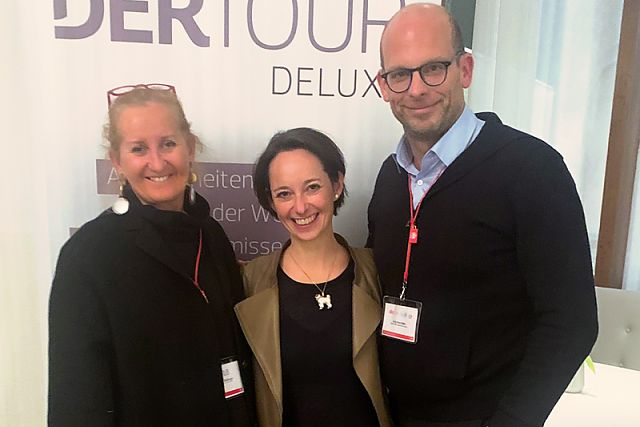 Hannelore Wallinger, Andrea Hendel und Jörg Fermüller